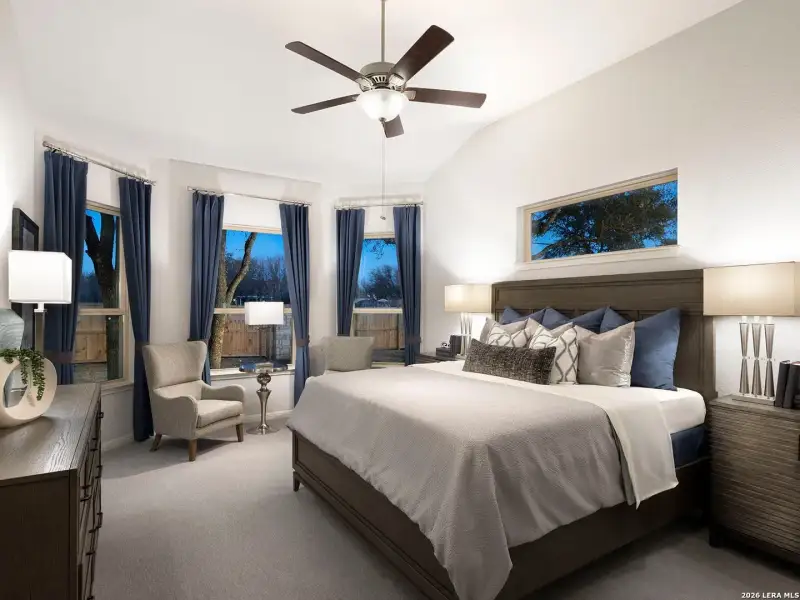 Furnished interior view inside a new home in , San Antonio (Image 8).