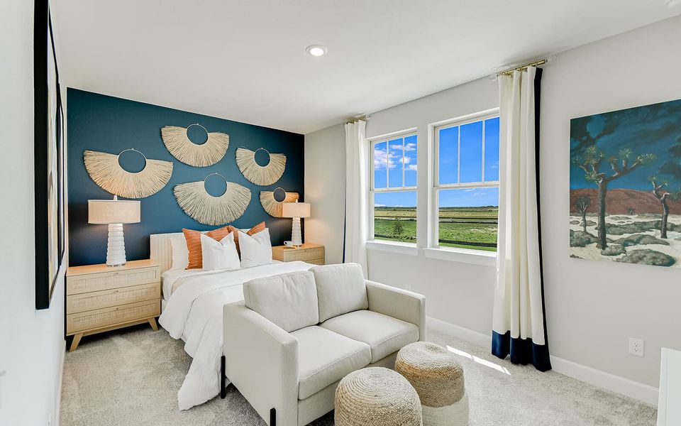 Furnished interior view inside a new home in Easton Park, Austin (Image 6).