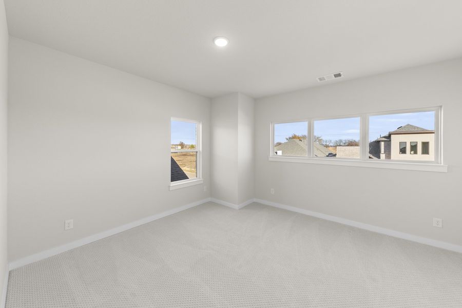 Spacious, unfurnished interior of a new home in Willow Grove Single-Family Homes, Melissa (Image 25). Spacious, unfurnished interior of a new home in Willow Grove Single-Family Homes, Melissa (Image 25).
