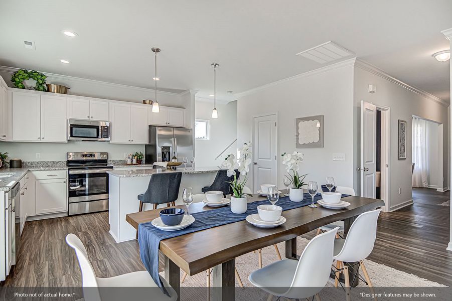 Furnished interior view inside a new home in Stapleton, Clemmons (Image 9).
