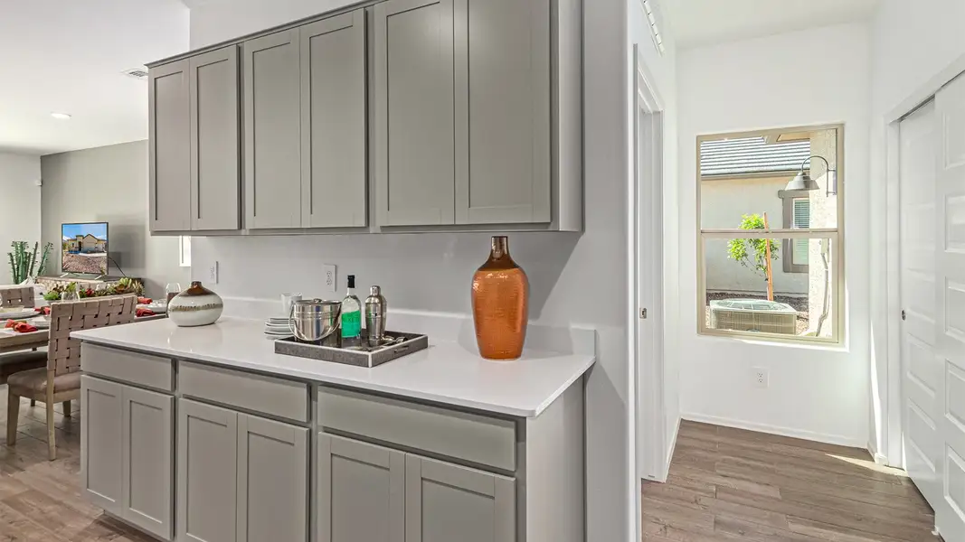 Furnished interior view inside a new home in Saguaro Bloom, Marana (Image 9). Furnished interior view inside a new home in Saguaro Bloom, Marana (Image 9).