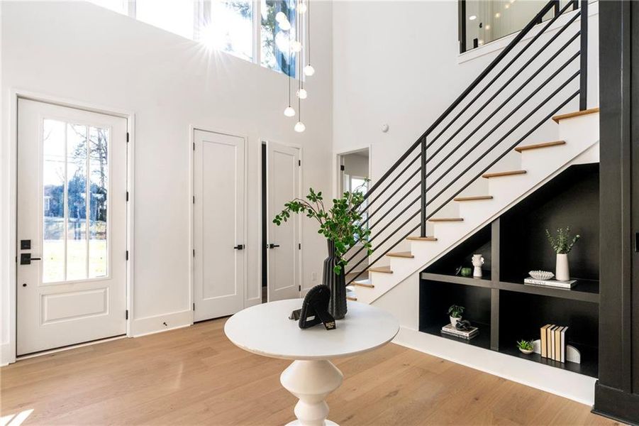 Furnished interior view inside a new home in , Decatur (Image 17).