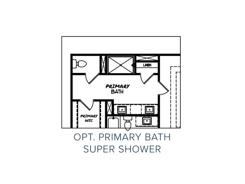 2D floor plan layout for the The Lakehurst by My Home Communities in Legends at Old Monroe, Monroe, GA (Image 3).