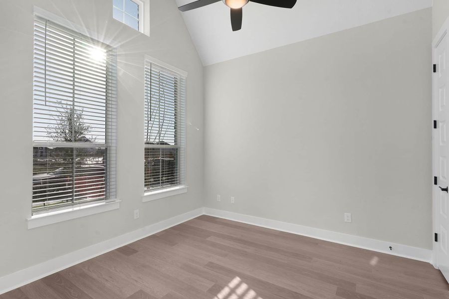 Spacious, unfurnished interior of a new home in The Grove at Blackhawk, Pflugerville (Image 16).