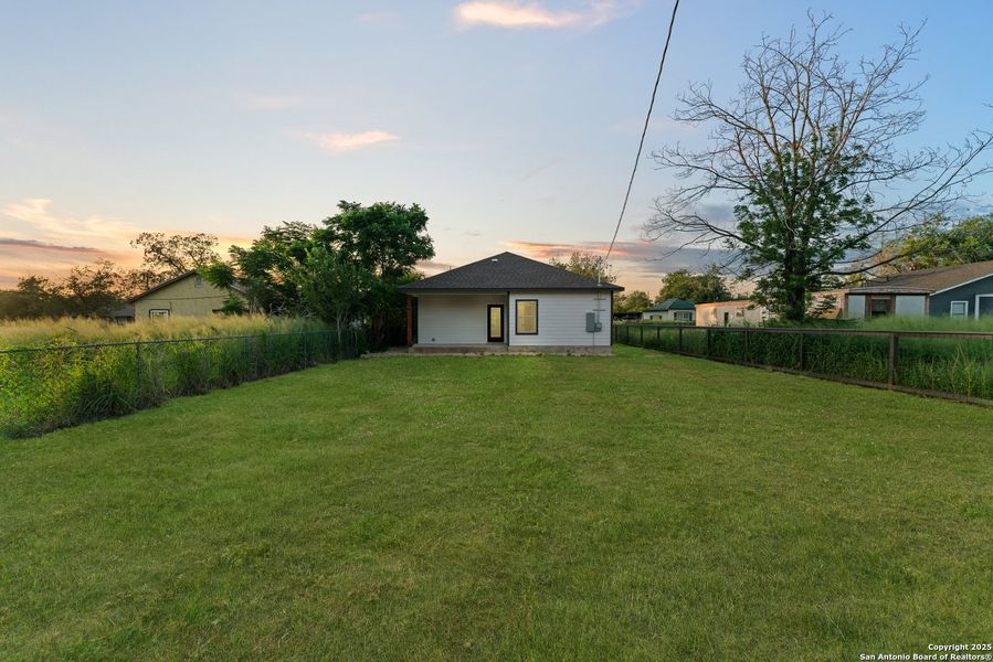 Exterior details and patio area of a home in , Poteet (Image 22). Exterior details and patio area of a home in , Poteet (Image 22).