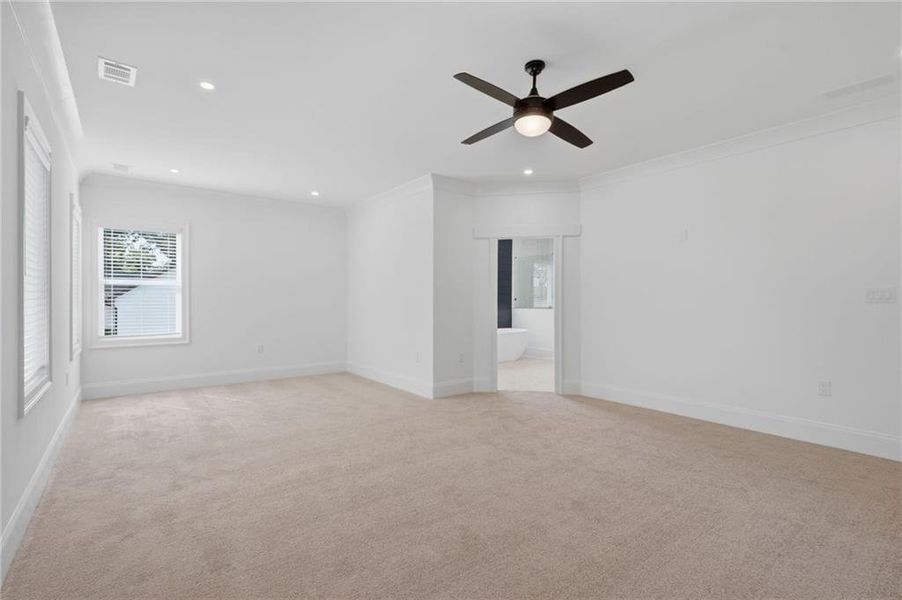 Spacious, unfurnished interior of a new home in , Buford (Image 41).