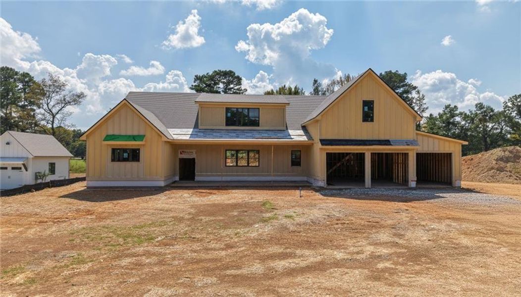 Exterior details and patio area of a home in , Woodstock (Image 1).