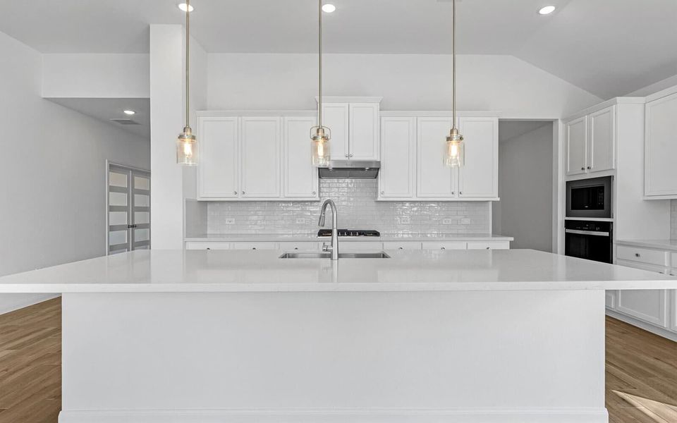 Furnished interior view inside a new home in Elyson, Katy (Image 3).