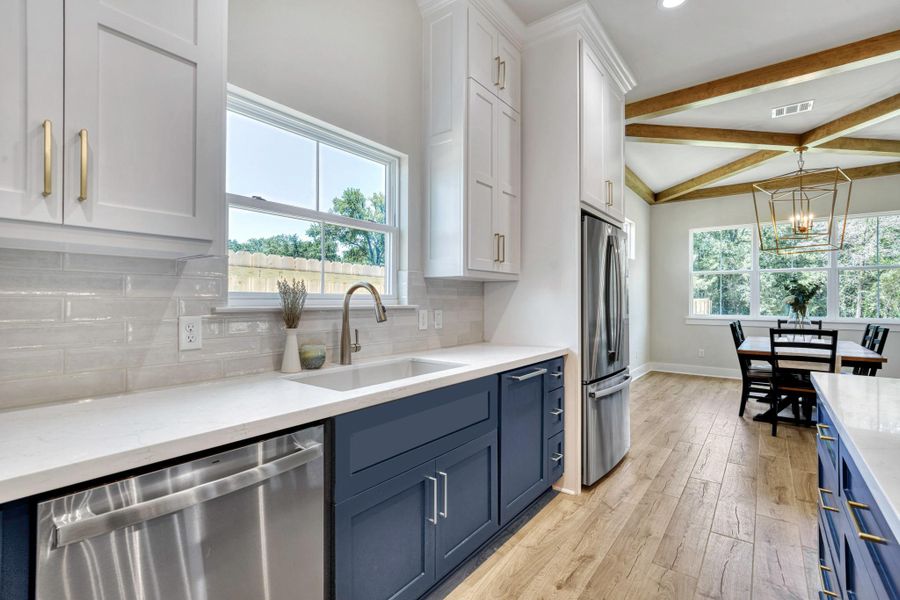 Furnished interior view inside a new home in , Somerville (Image 4). Furnished interior view inside a new home in , Somerville (Image 4).