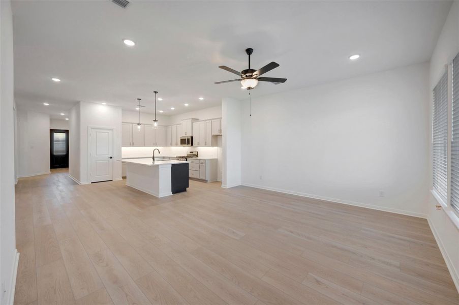 Spacious, unfurnished interior of a new home in Austin Point - Terrace Collection, Richmond (Image 25). Spacious, unfurnished interior of a new home in Austin Point - Terrace Collection, Richmond (Image 25).