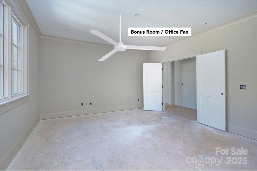 Bonus room, could be an additional bedroom, carpet to be installed Bonus room, could be an additional bedroom, carpet to be installed