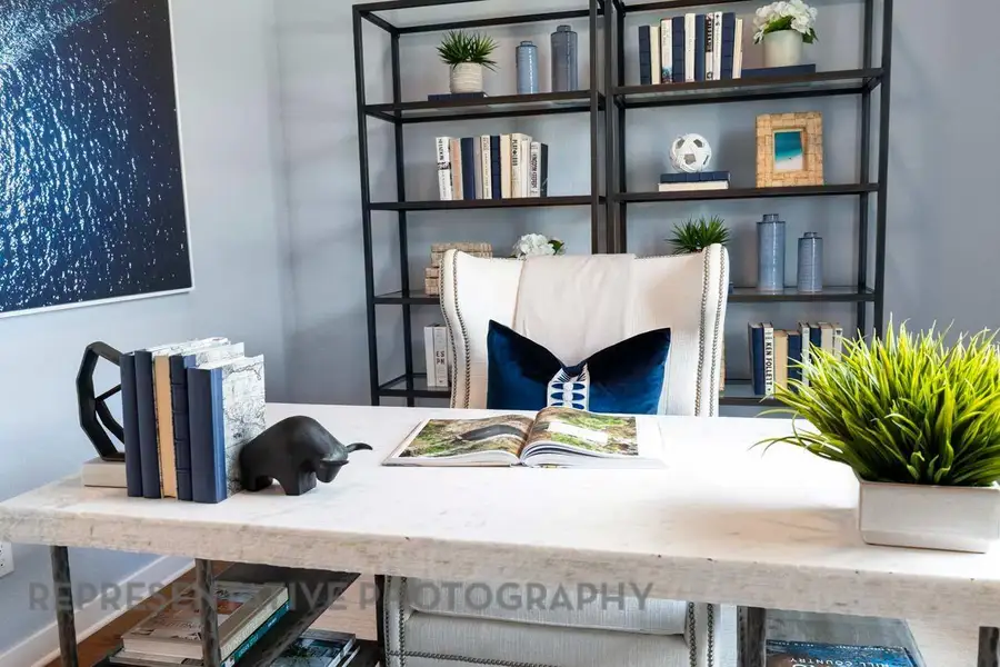 Furnished interior view inside a new home in Two Step Farm: 50ft. lots, Montgomery (Image 8).