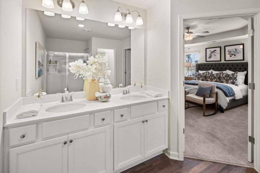 Furnished interior view inside a new home in Sandtown Falls, South Fulton (Image 6).