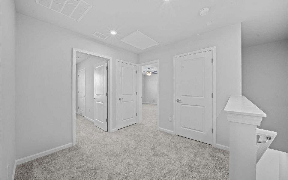 Spacious, unfurnished interior of a new home in Crestview, Spartanburg (Image 12). Spacious, unfurnished interior of a new home in Crestview, Spartanburg (Image 12).