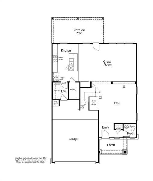 This floor plan features 3 bedrooms, 2 full baths, 1 half bath, and over 2,300 square feet of living space.