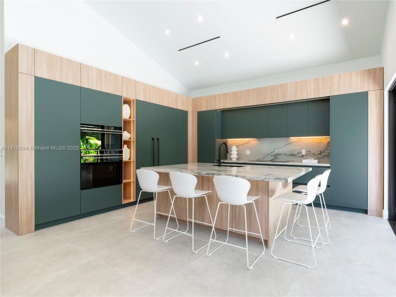 Furnished interior view inside a new home in , Miami (Image 14).