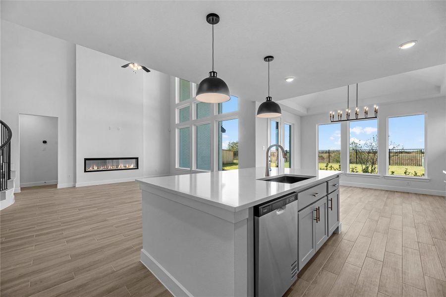 Furnished interior view inside a new home in The Grand Prairie, Hockley (Image 7).