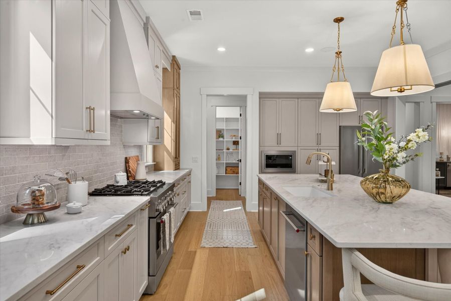 Furnished interior view inside a new home in Riverchase Estates, Lancaster (Image 12).