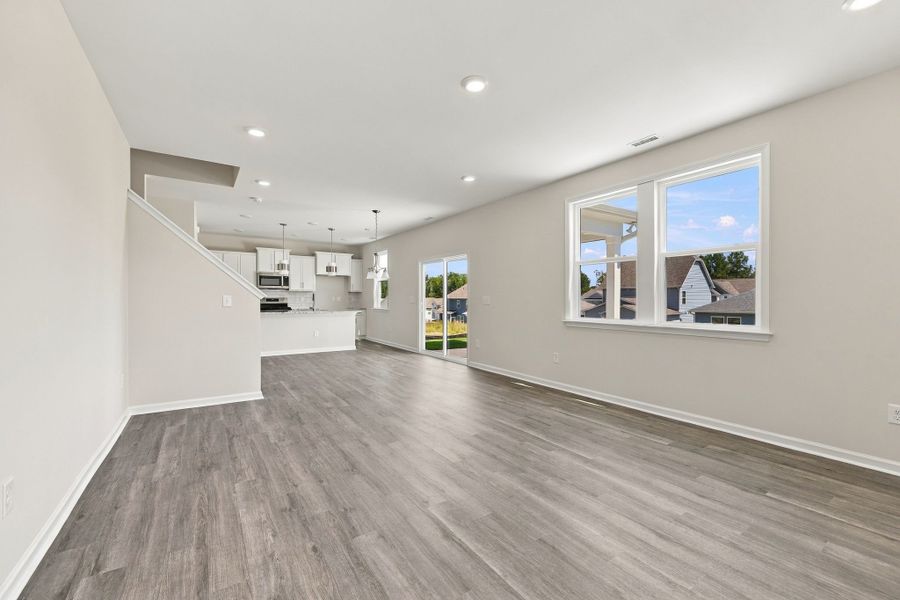 Spacious, unfurnished interior of a new home in Neill's Pointe, Angier (Image 15).