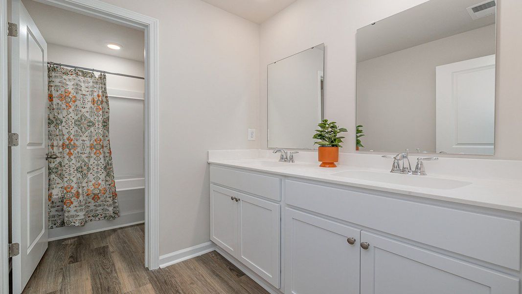 Furnished interior view inside a new home in Auberon Woods, Conway (Image 24).