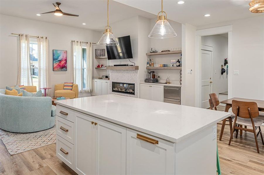 Furnished interior view inside a new home in , Mabank (Image 29).