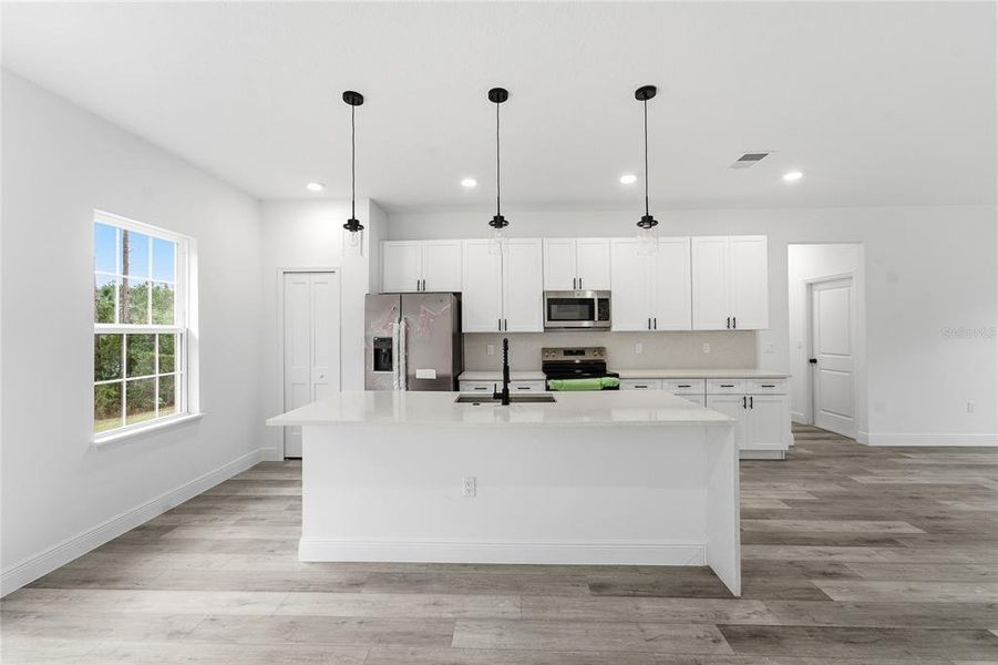 Furnished interior view inside a new home in , Ocala (Image 9).