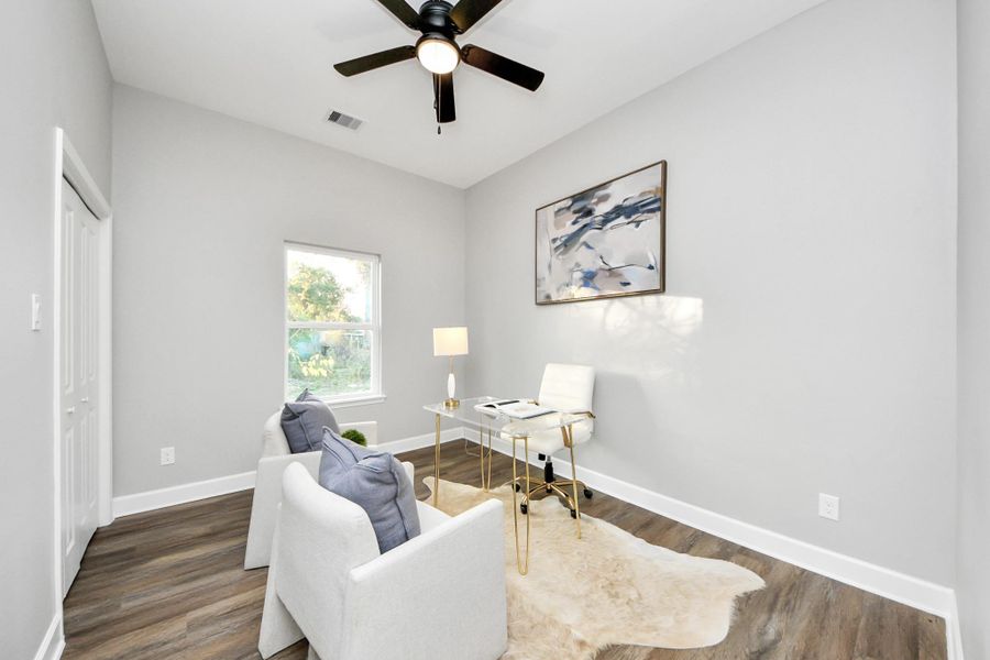 Furnished interior view inside a new home in , Houston (Image 13).