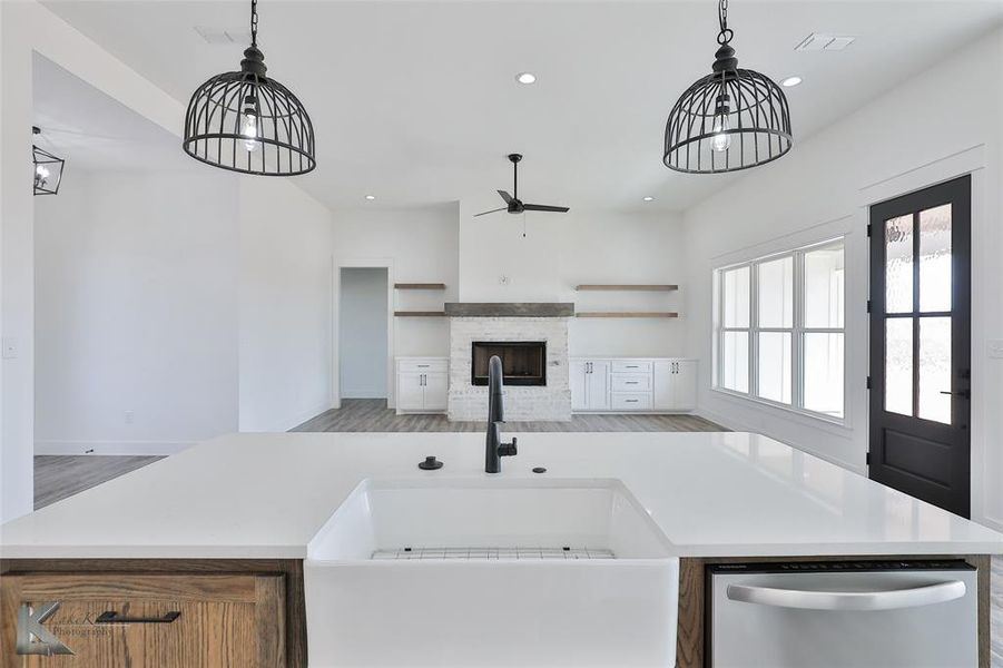 Furnished interior view inside a new home in , Tuscola (Image 6). Furnished interior view inside a new home in , Tuscola (Image 6).