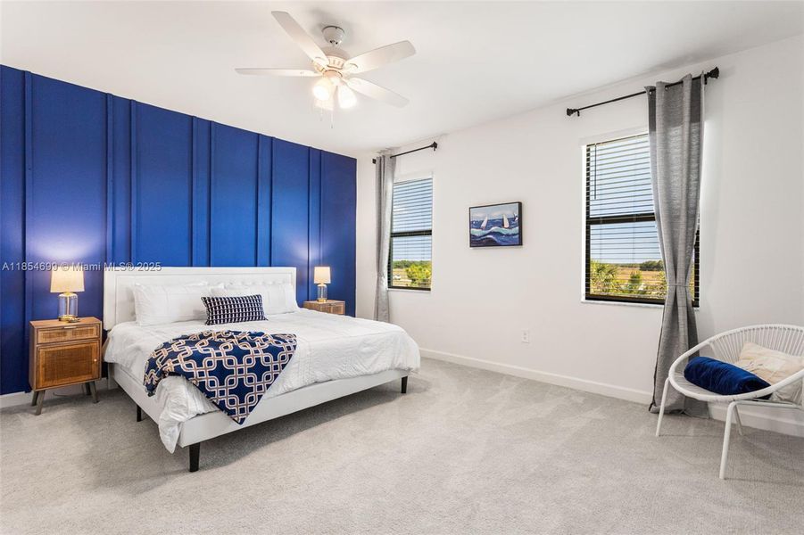 Furnished interior view inside a new home in , Fort Myers (Image 23).