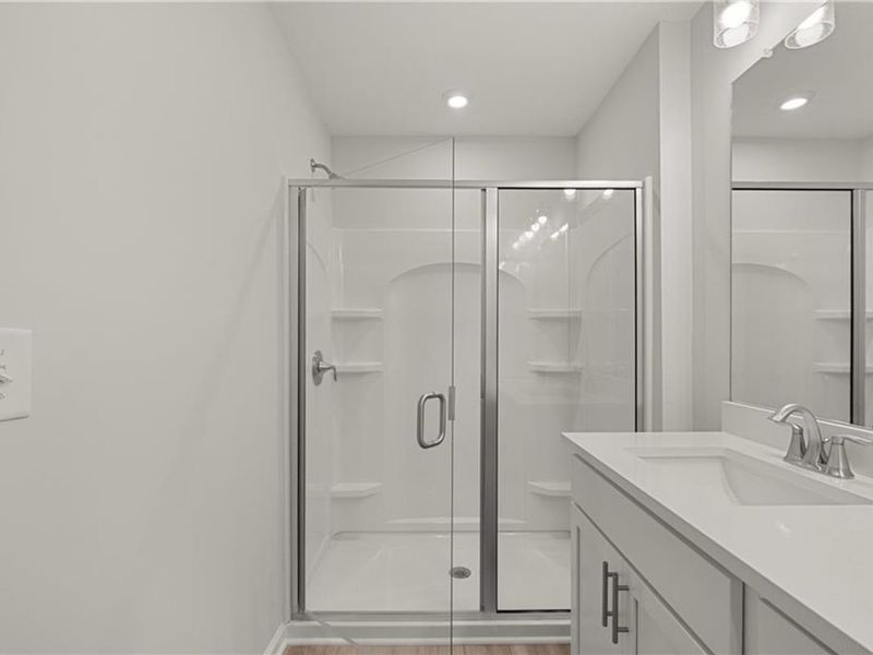 Furnished interior view inside a new home in Stegall Village, Emerson (Image 14). Furnished interior view inside a new home in Stegall Village, Emerson (Image 14).