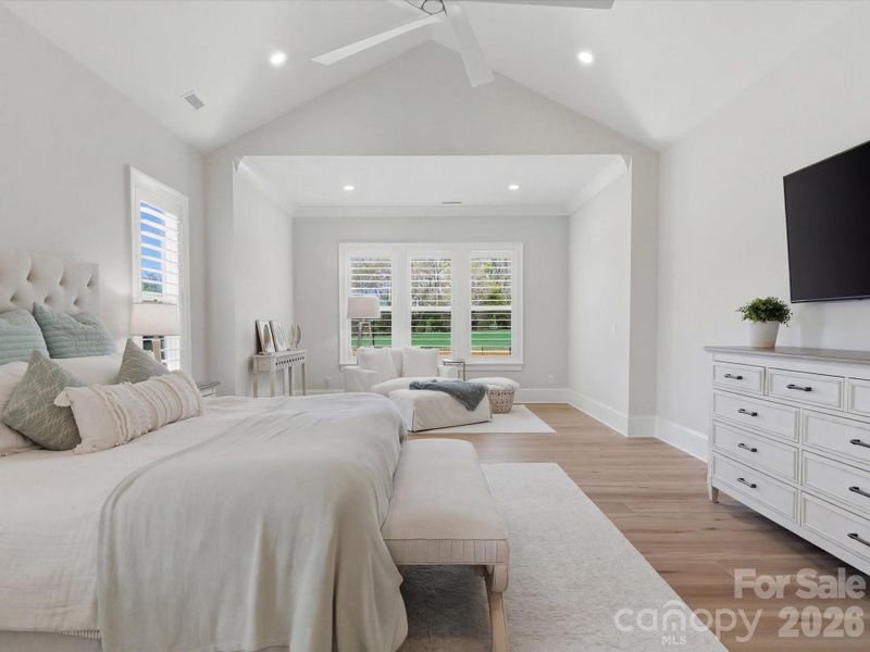 Furnished interior view inside a new home in Broadmoor at Marvin, Marvin (Image 28).