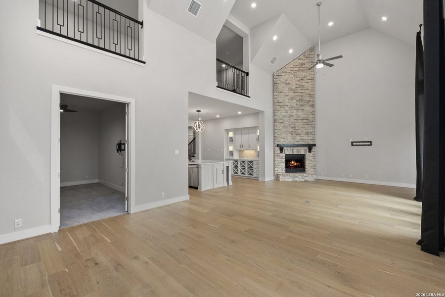 Spacious, unfurnished interior of a new home in Ventana, Bulverde (Image 38). Spacious, unfurnished interior of a new home in Ventana, Bulverde (Image 38).