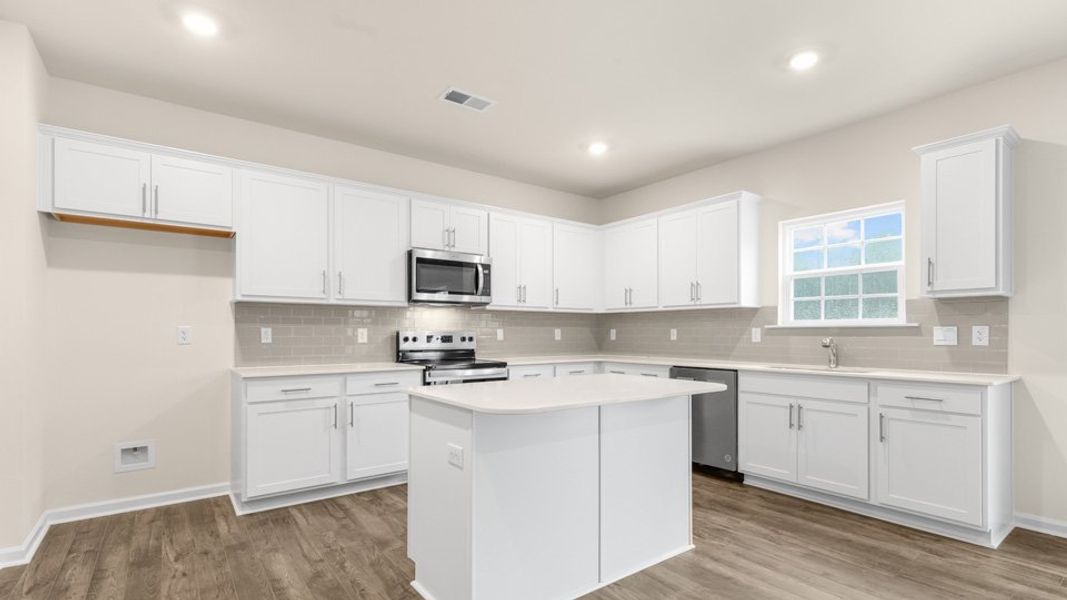Furnished interior view inside a new home in The Estates at Edinborough, Gibsonville (Image 7).