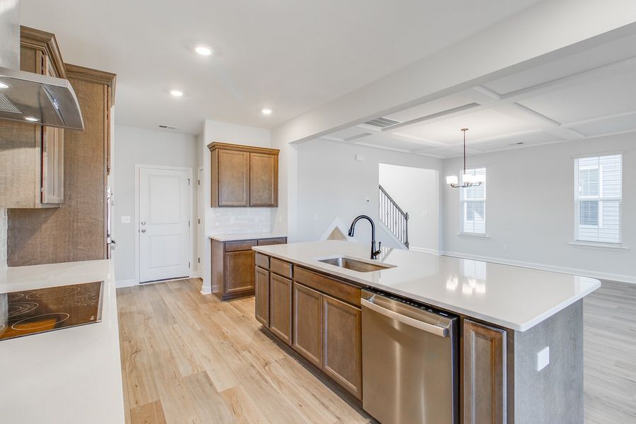 Furnished interior view inside a new home in Hendrix Farms, Lexington (Image 11).