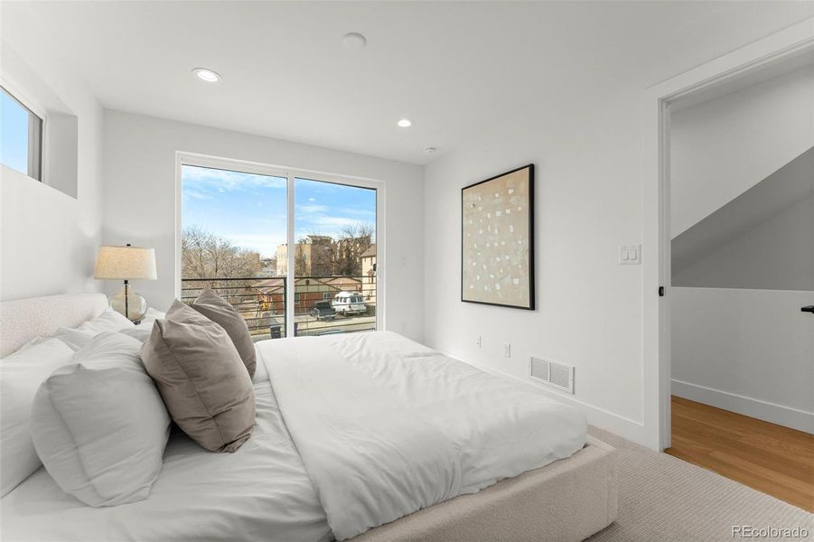 Furnished interior view inside a new home in , Denver (Image 5).