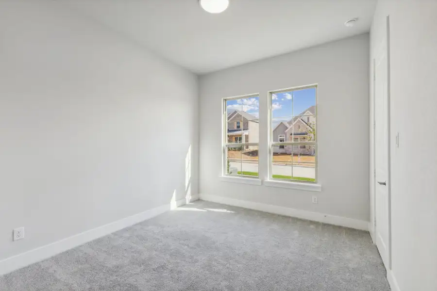 Representative unfurnished interior of a home built from the Sequoia by Centre Living Homes in Painted Tree Lakeside, McKinney (Image 30).