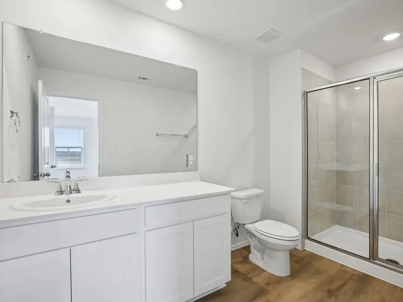Furnished interior view inside a new home in Waterstone Village, Kyle (Image 4).