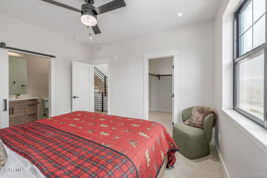 Furnished interior view inside a new home in , Granby (Image 37).