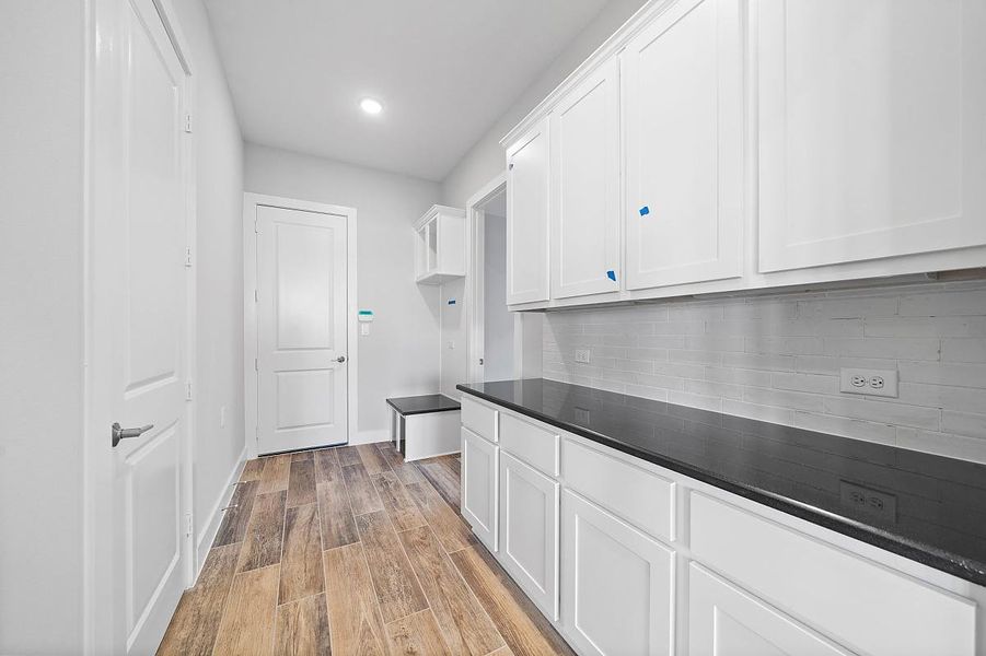 Representative furnished interior of a home built from the Sunflower by Caldwell Homes in The Highlands, Porter (Image 6). Representative furnished interior of a home built from the Sunflower by Caldwell Homes in The Highlands, Porter (Image 6).