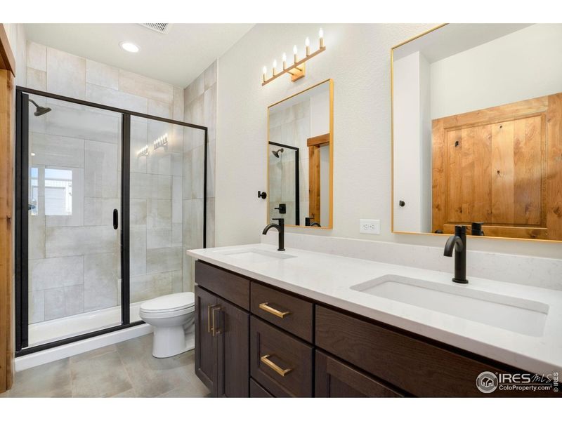 Furnished interior view inside a new home in , Estes Park (Image 6).