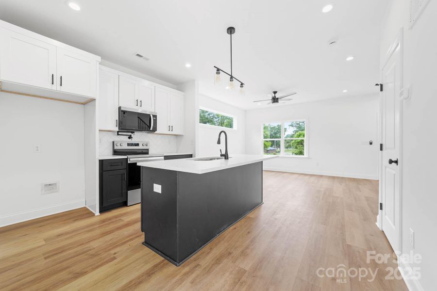 Furnished interior view inside a new home in , Shelby (Image 8). Furnished interior view inside a new home in , Shelby (Image 8).