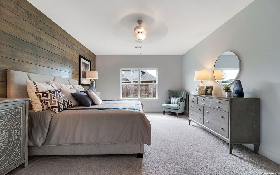 Furnished interior view inside a new home in Laurel Vistas, San Antonio (Image 17).