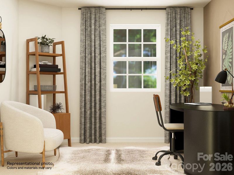 Furnished interior view inside a new home in Bakers Creek, Kannapolis (Image 8).