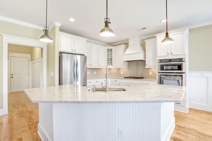Representative furnished interior of a home built from the Ansley by Bill Clark Homes in Sidbury Landing, Wilmington (Image 5).