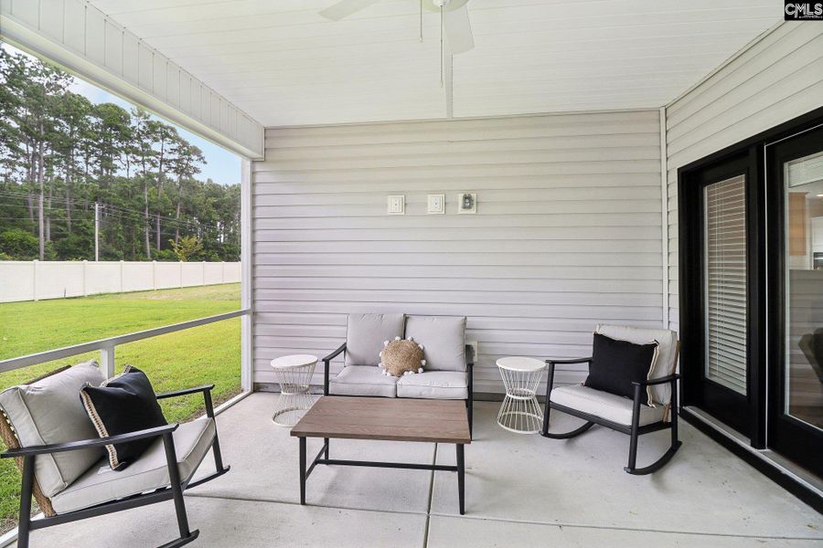 Exterior details and patio area of a home in Raglins Creek, Lugoff (Image 2). Exterior details and patio area of a home in Raglins Creek, Lugoff (Image 2).