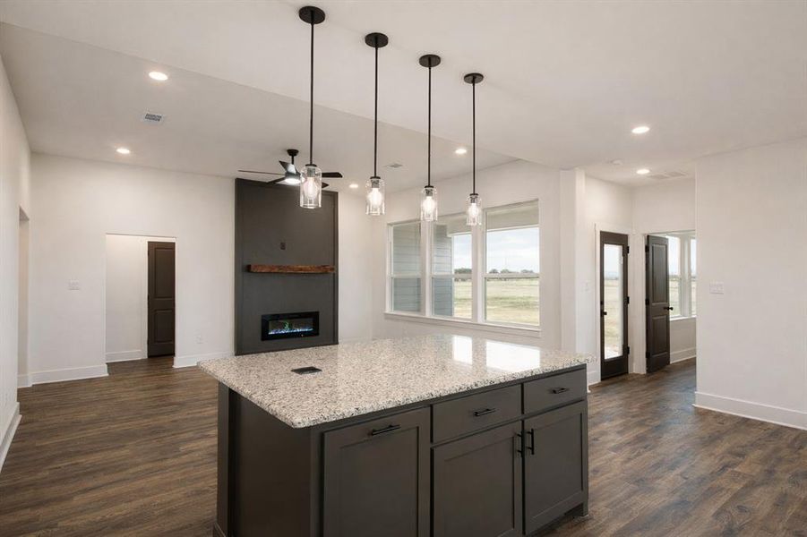 Furnished interior view inside a new home in , Sadler (Image 12).