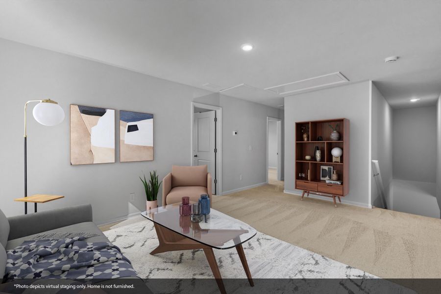 Furnished interior view inside a new home in Bell West, Kernersville (Image 11).