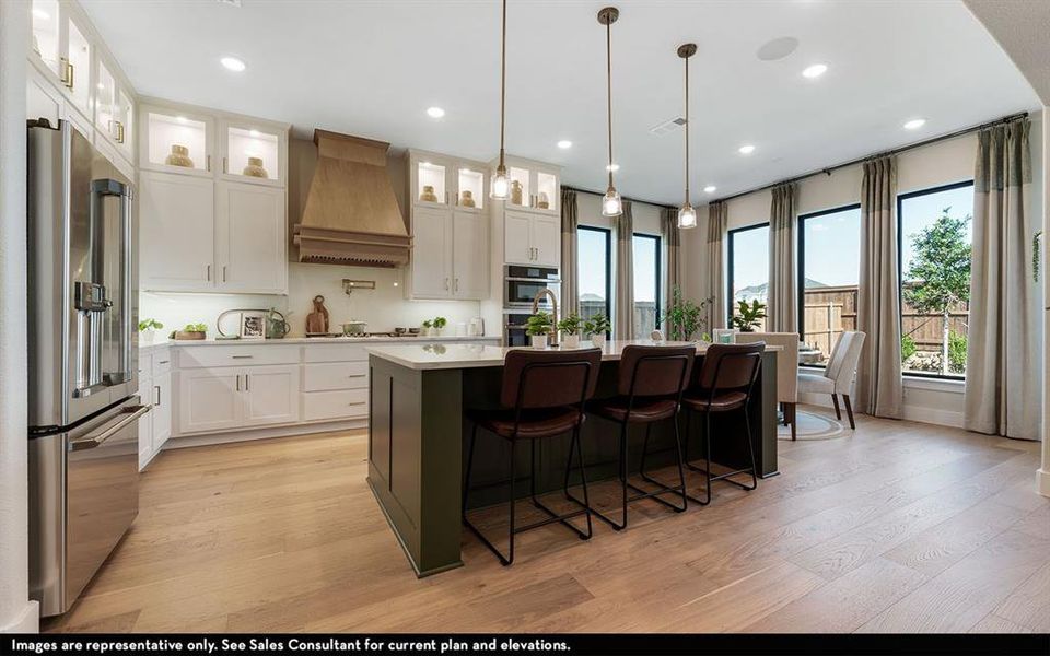 Furnished interior view inside a new home in Green Meadows, Celina (Image 24).