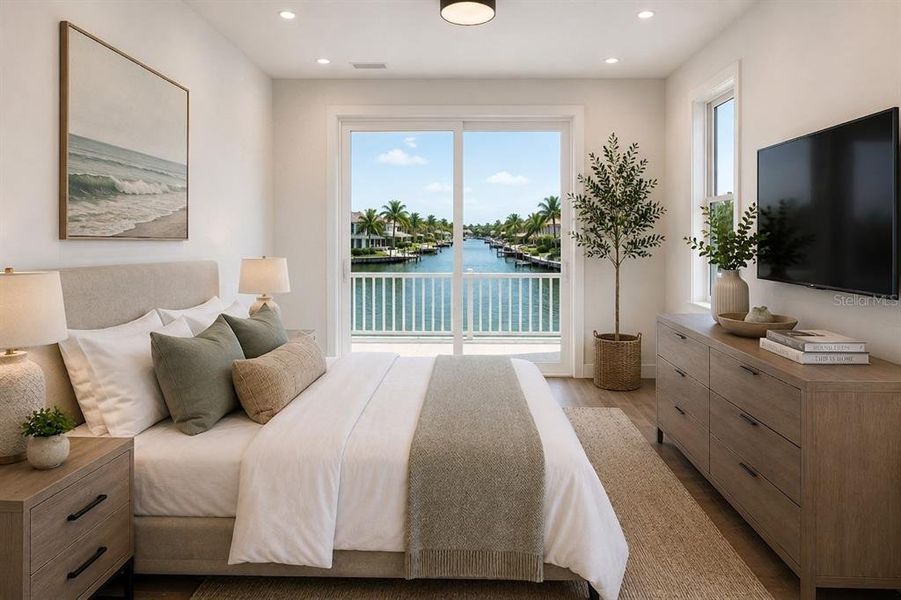 Furnished interior view inside a new home in , Bradenton (Image 7).