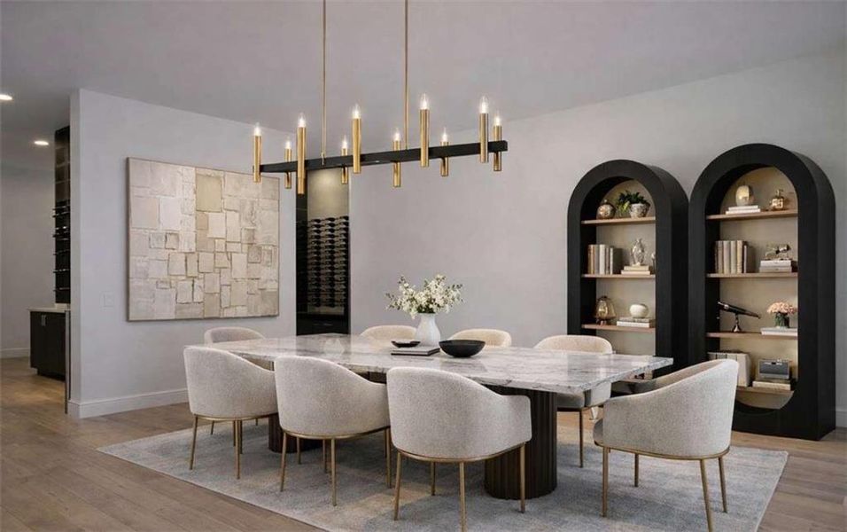 Furnished interior view inside a new home in , South Fulton (Image 5).